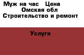 Муж на час › Цена ­ 400 - Омская обл. Строительство и ремонт » Услуги   